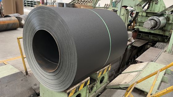 RAL9005 ซุปเปอร์ HDP เนื้อเยื่อแมท Pre Painted Galvalume PPGI ชุดเหล็ก
