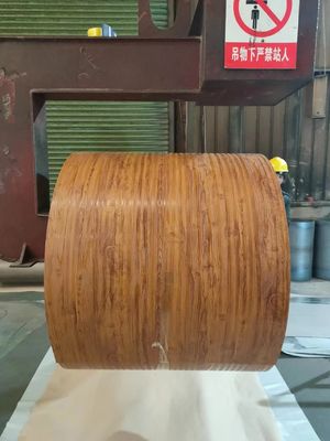 Printech สายโค้ลสี 50 ปี การรับประกัน 3003H24 สายโค้ลอลูมิเนียม 0.80 * 1200 PVDF ผงไม้