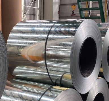 DX51D Grade Hot Dip Galvanized Steel Coils Z160 โครเมตฟรี