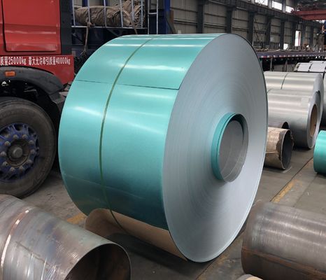AZ100 สีเขียว AFP เหล็ก Aluzinc สําหรับหินเคลือบผนังหลังคา 55% Galvalume Steel Coil Sheet DX51D