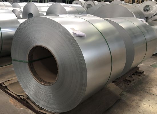 Az30 ถึง Az150 Antifinger Aluzinc GL Galvalume Steel Coil วัสดุก่อสร้าง (0.13-0.8 มม.)