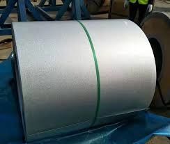 AZ40-AZ150 Aluzinc Galvalume Steel Roll Coil สปังเกิลขั้นต่ําปกติที่มีลายนิ้วมือกันสี 6+ ไม่เคลือบ