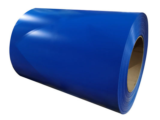 การทําความสะอาด Beckers สีน้ําเงินเคลือบสแตนเลส Coil ตัวเอง DX51D เหล็กเหล็กกระปุก 1200mm
