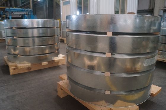 Z275g SGC570 G550 Galvanized Steel C-Profile/C-Channel/Purlin/Light Steel House Steel Slit Coils Spangle Steel Strips
