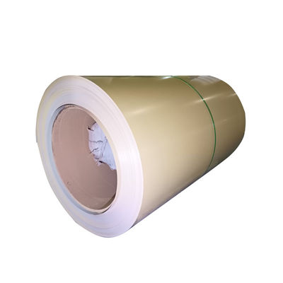 RAL1015 สีดิบออฟวอรี่เบา HDP 3003H26 เกรดอลูมิเนียมโคลสลิตโคล PVDF โคลนอัลลูมิเนียมเรียงสีก่อน RAL1014