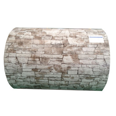 3003 H26 H24 PVDF MARBLE GRANITE PATTERNED COLOR ALUMINUM COILS สูตรที่กําหนดเอง รับประกัน 50 ปี