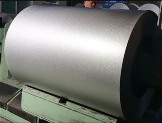 AZ150 สายม้วนเหล็ก Galvalume หมึกร้อน GL 0.50mm 1200mm ASTM A792M CS-B พิมพ์กันนิ้วมือ