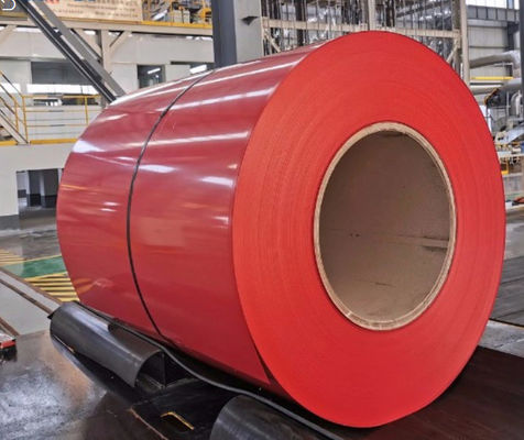 สแตนเลส Galvalume Prepainted AZ120 PPGL สแตนเลส Coil SMP DX51D สําหรับแผ่นผนังโลหะ