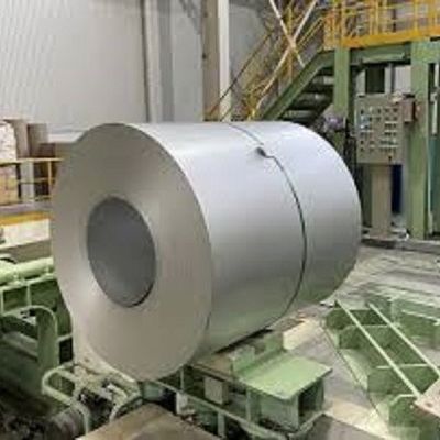55% ALU-ZINC AZ150 AZM50 ASTM A792M CS-B 0.40x1200mm กระดาษเหล็ก Galvalume ในโค้ล สปังเกิลปกติ