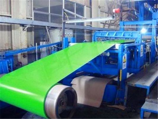 Zinc Coating Z180 Dx51d PPGI สีเคลือบสแตนเลส Coil Ral PE / SMP / HDP / PVDF ครอบคลุม