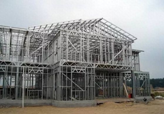 55% สแตนเลสอะลูซินค สายโคจรสลัด Galvalume สแตนเลสโคจร AZ150 AFP Anti-Finger Print Light Steel House G550 สแตนเลสโครงสร้าง