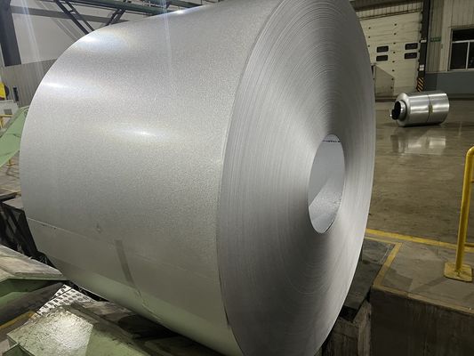 ASTM A792 G550 Az100 Az150 55% Aluzinc GL Steel Sheet Coil 26 Gauge Skin Pass สําหรับหลังคา