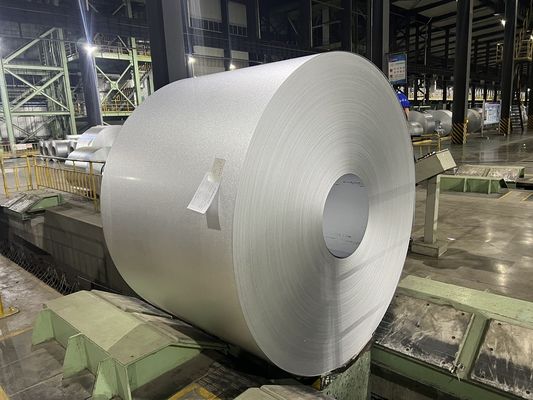 Az150 Aluzinc Galvalume Steel Coil Chromated 6+ Skin Passed SGCC มาตรฐานความแข็งเต็ม