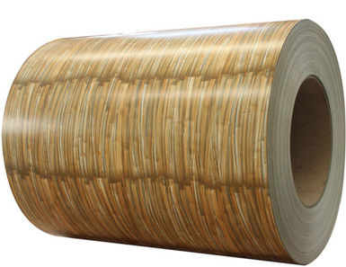 Printech สายม้วนสี 3003H24 สายม้วนอลูมิเนียม PVDF ผงไม้ 50 ปี การรับประกัน
