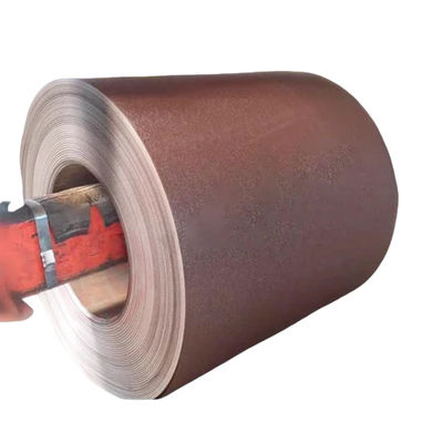 RAL3009 Oxide Red Wrinkle Matt AZ150 ผนังหลังคาเหล็กสี